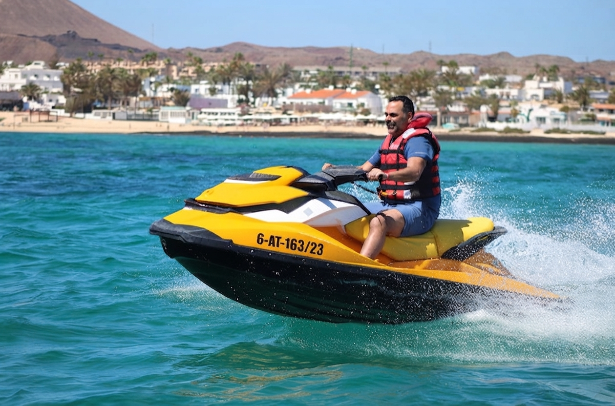Power jet ski Fuerteventura